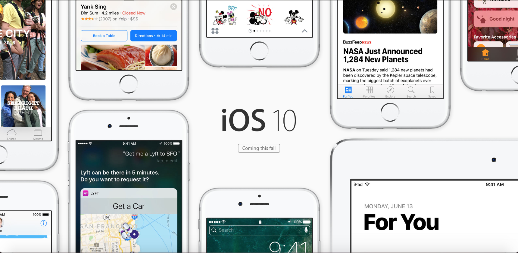 iOS 10, iPhone 6S