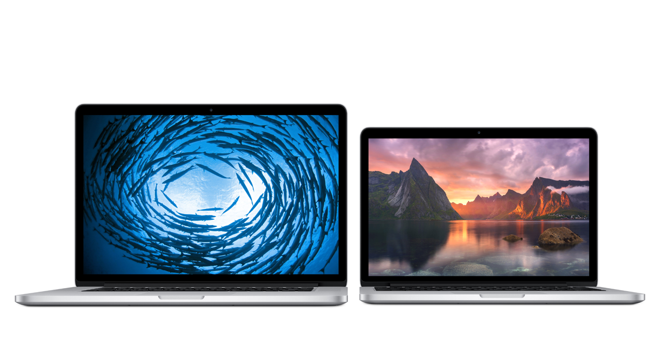 Новите MacBook Pro с ретина дисплей