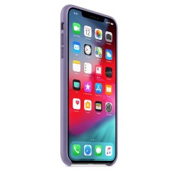 Кожен Калъф Apple iPhone XS Max Leather Case - Lilac