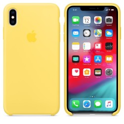 Силиконов Калъф Apple iPhone XS Max Silicone Case - Canary