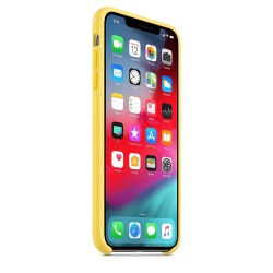 Силиконов Калъф Apple iPhone XS Max Silicone Case - Canary