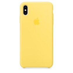 Силиконов Калъф Apple iPhone XS Max Silicone Case - Canary Yellow