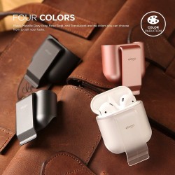 Щипка Elago AirPods Carryng Clip - прозрачна