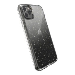 Калъф Speck Presidio Glitter за iPhone 11 Pro Max - Clear/Gold