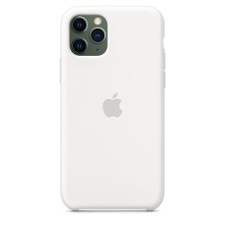 Силиконов калъф Apple iPhone 11 Pro Silicone Case - White
