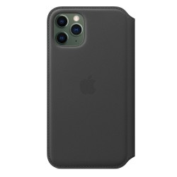 Кожен калъф Apple iPhone 11 Pro Leather Folio - Black
