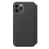 Кожен калъф Apple iPhone 11 Pro Leather Folio - Black