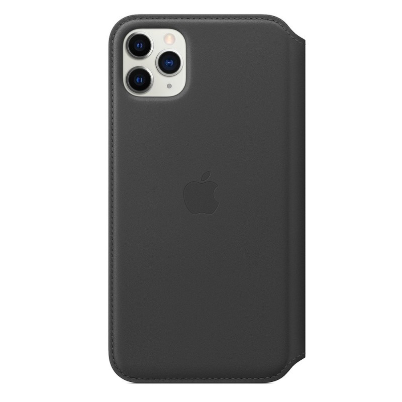 Кожен калъф Apple iPhone 11 Pro Max Leather Folio - Black Кожен калъф Apple iPhone 11 Pro Max Leather Folio - Black