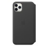 Кожен калъф Apple iPhone 11 Pro Max Leather Folio - Black