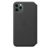 Кожен калъф Apple iPhone 11 Pro Max Leather Folio - Black