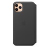 Кожен калъф Apple iPhone 11 Pro Max Leather Folio - Black