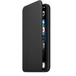 Кожен калъф Apple iPhone 11 Pro Max Leather Folio - Black