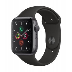Часовник Apple Watch Series 5 Sport Band 44mm - Space Grey/Black
