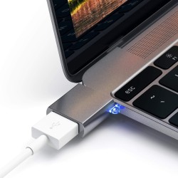 Адаптор Satechi Type-C - Type A USB Adapter - Space Grey