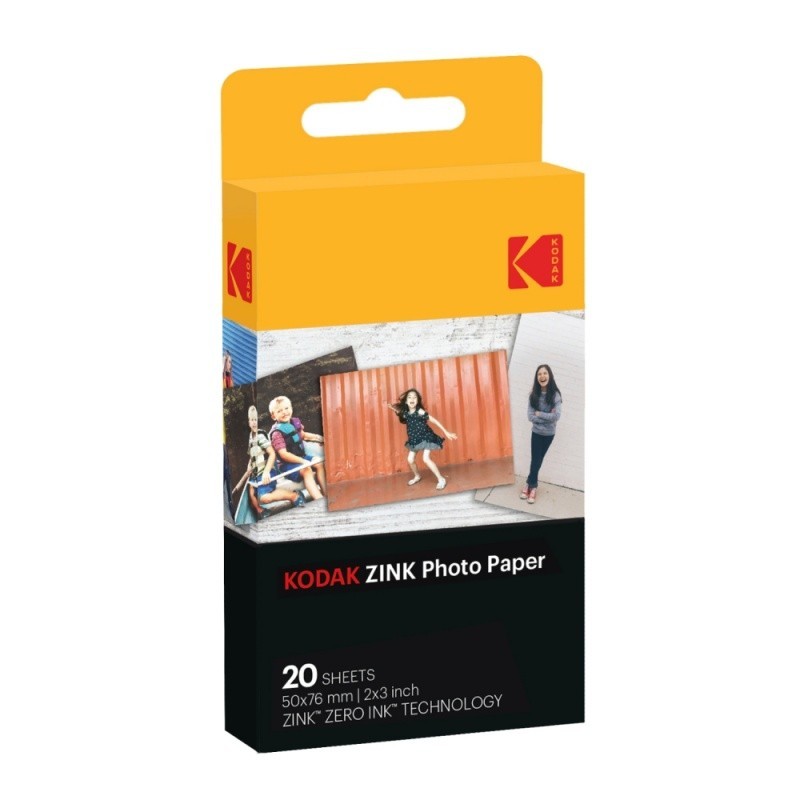 ХАРТИЯ KODAK ZINK 2X3 INCH PAPER - Пакет 20 Броя ХАРТИЯ KODAK ZINK 2X3 INCH PAPER - Пакет 20 Броя