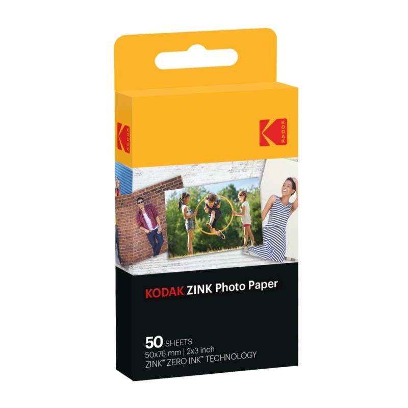 ХАРТИЯ KODAK ZINK 2X3 INCH PAPER - Пакет 50 Броя ХАРТИЯ KODAK ZINK 2X3 INCH PAPER - Пакет 50 Броя
