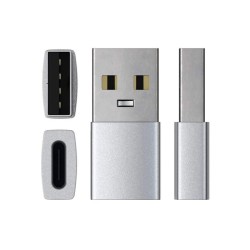 Адаптер Satechi Aluminum Type-A to TYPE-C Adapter - Silver