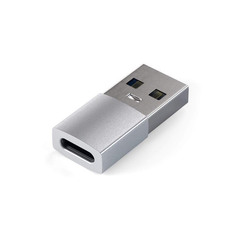 Адаптер Satechi Aluminum Type-A to TYPE-C Adapter - Silver Адаптер Satechi Aluminum Type-A to TYPE-C Adapter - Silver