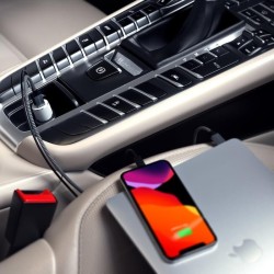 Зарядно за кола Satechi 72W Type-C PD Car Charger - Space Gray