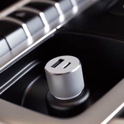 Зарядно за кола Satechi 72W Type-C PD Car Charger - White