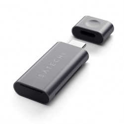 Четец за SD карта Satechi TYPE-C USB Card Reader - Space Gray
