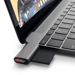 Четец за SD карта Satechi TYPE-C USB Card Reader - Space Gray