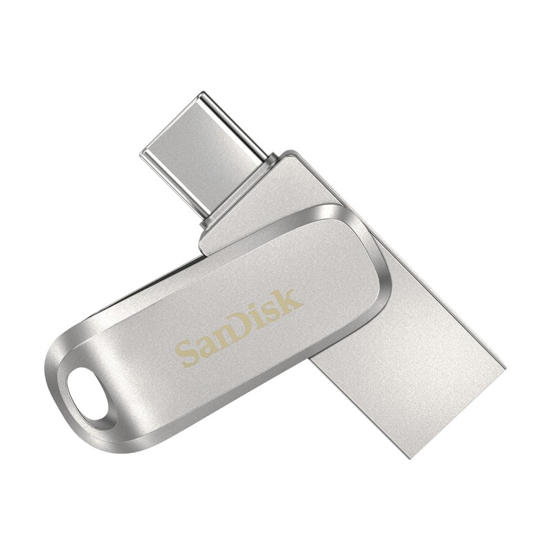 Външна памет SanDisk Ultra Dual Drive Luxe USB 3.1 128GB - Външна памет SanDisk Ultra Dual Drive Luxe USB 3.1 128GB -