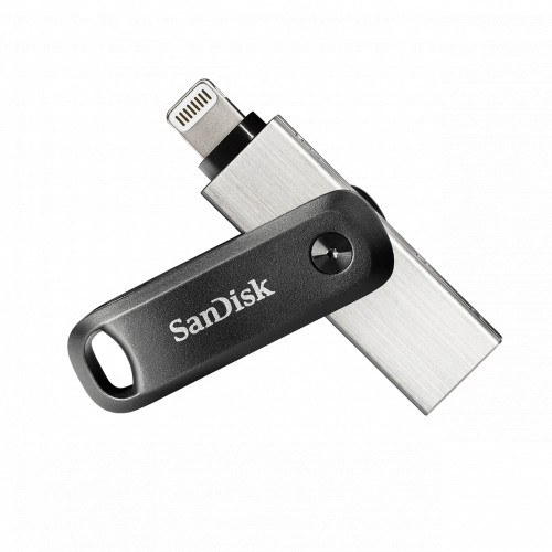 Външна памет SanDisk iXpand Flash Drive Go USB 3.0 128GB - Silver