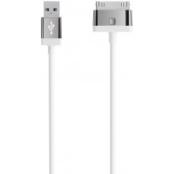 Кабел Belkin MIXIT 30 pin to USB ChargeSync Cable (2.0m) - White