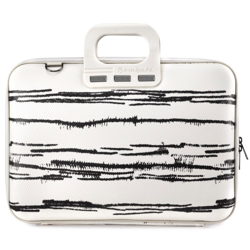 Чанта Bombata Black&White 15,6" - 16" White Чанта Bombata Black&White 15,6" - 16" White