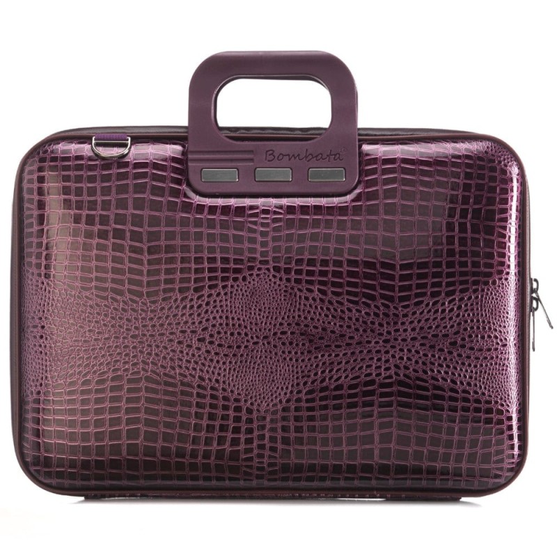 Чанта Bombata Shiny Cocco 15,6" - 16" Plum Purple Чанта Bombata Shiny Cocco 15,6" - 16" Plum Purple