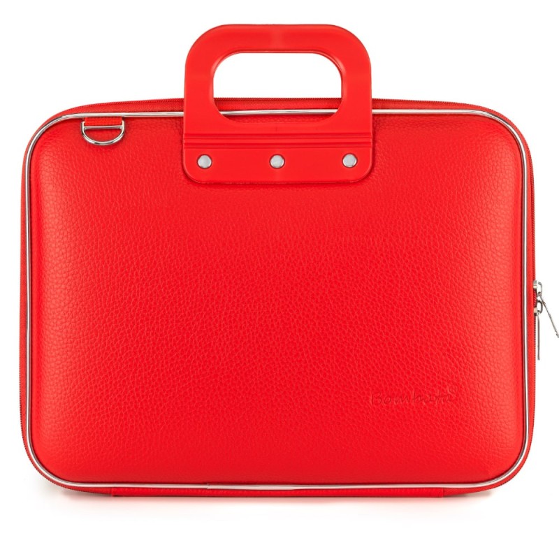 Чанта Mediobombata Classic 13" - 14" Red Чанта Mediobombata Classic 13" - 14" Red