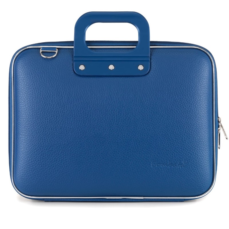 Чанта Mediobombata Classic 13" - 14" Cobalt Blue Чанта Mediobombata Classic 13" - 14" Cobalt Blue