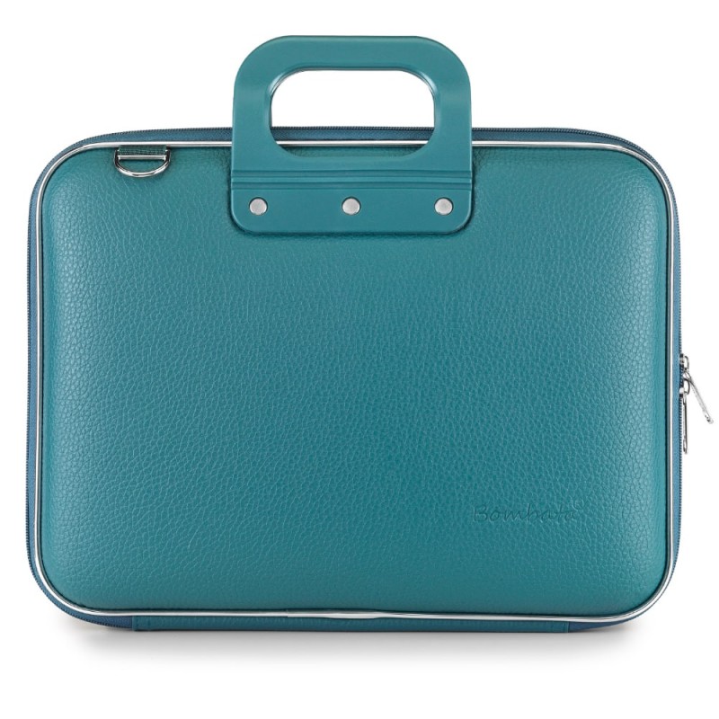 Чанта Mediobombata Classic 13" - 14" Teal blue Чанта Mediobombata Classic 13" - 14" Teal blue