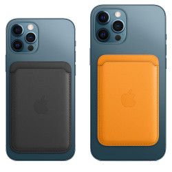 Кожен портфейл Apple iPhone Leather Wallet with MagSafe, Saddle