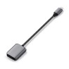 Аудио адаптер Satechi USB-C to 3.5mm Audio & PD Adapter - Space