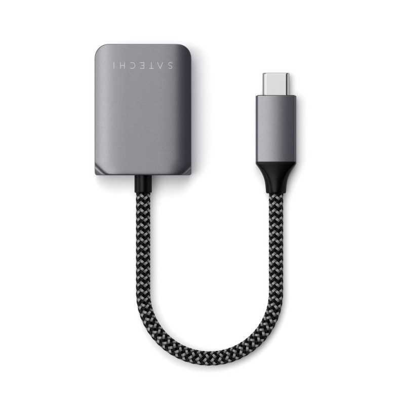 Аудио адаптер Satechi USB-C to 3.5mm Audio & PD Adapter - Space Аудио адаптер Satechi USB-C to 3.5mm Audio & PD Adapter - Space