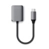 Аудио адаптер Satechi USB-C to 3.5mm Audio & PD Adapter - Space