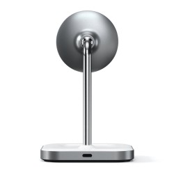Стойка за зареждане Satechi Aluminium 2-in-1 Magnetic Wireless