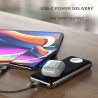 Външна батерия Satechi Quatro Wireless Power Bank - Space Grey