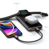 Външна батерия Satechi Quatro Wireless Power Bank - Space Grey
