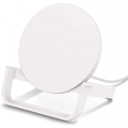 Зарядно Belkin BOOST_CHARGE Wireless Charging Stand 10W - White