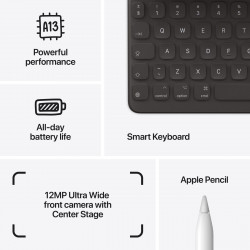Apple 10.2-inch iPad 9 Wi-Fi 64GB - Silver (2021)