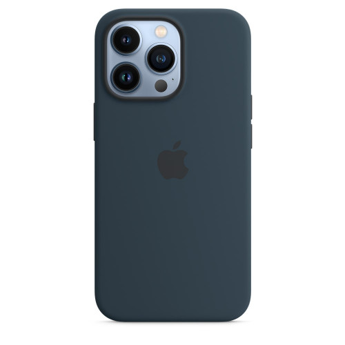 Силиконов калъф Apple iPhone 13 Pro Silicone Case with MagSafe, Abyss Blue