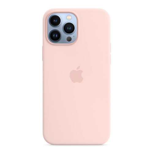 Силиконов калъф Apple iPhone 13 Pro Max Silicone Case with MagSafe, Chalk Pink