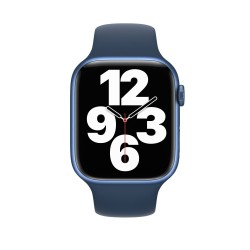 Каишка Apple Watch, 42 - 44 - 45mm, Abyss Blue, Sport Band