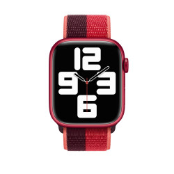 Каишка Apple Watch, 38 - 40 - 41mm, Sport Loop, (PRODUCT)RED