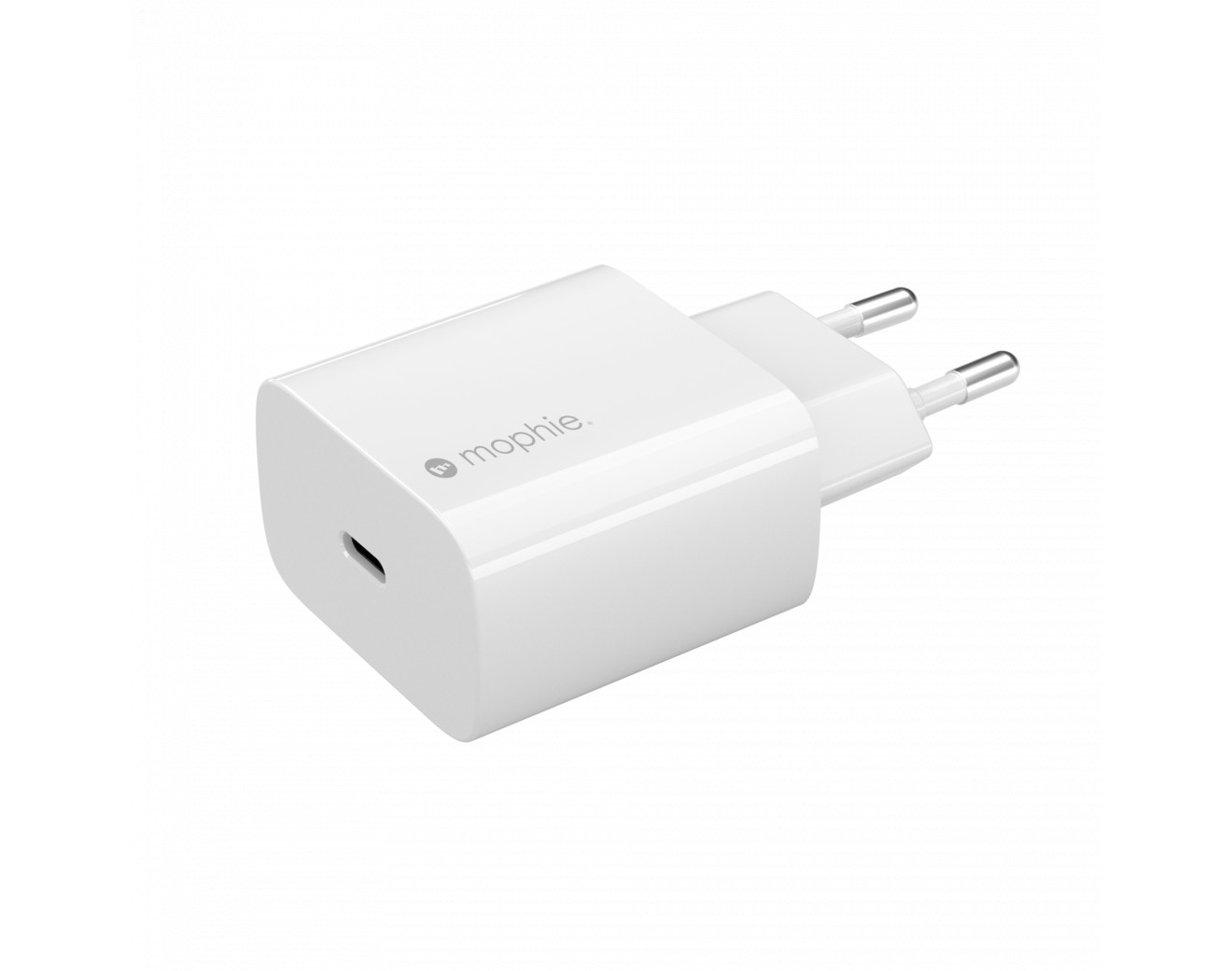 Зарядно Mophie 30W USB-C GaN wall adapter, White