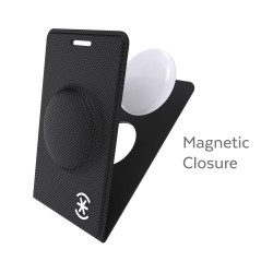 Каишка за багаж Speck Luggage Tag Pro for AirTags, Black/White