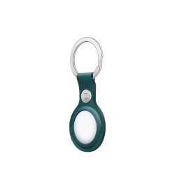 Ключодържател Apple AirTag Leather Key Ring, Forest Green